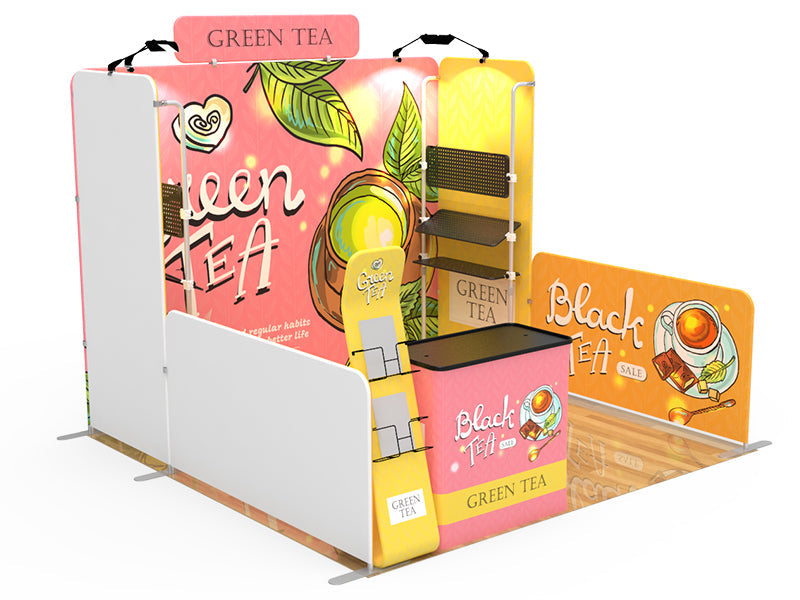 Custom Trade Show Booth 10x10 VP18