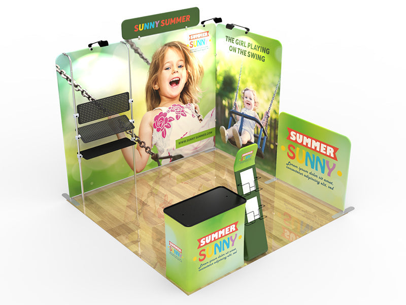 Custom Trade Show Booth 10x10 VP7