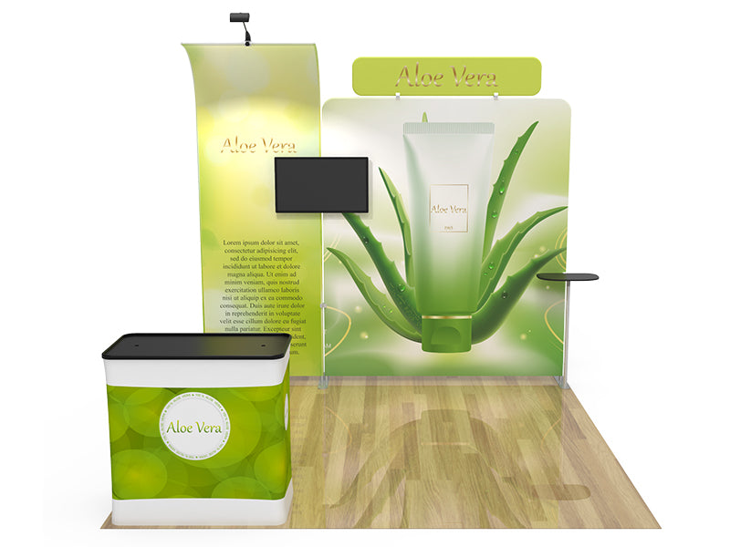 Custom Trade Show Booth 10x10 VP4