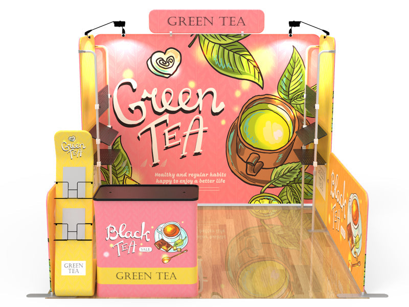 Custom Trade Show Booth 10x10 VP18